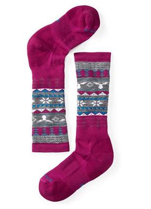 Термошкарпетки для дівчат smartwool girls' wintersport fairisl...