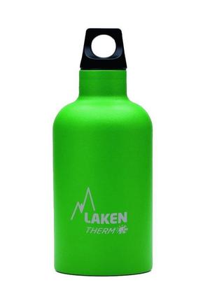 Термобутылка laken futura thermo 0,35 l green (te3v)