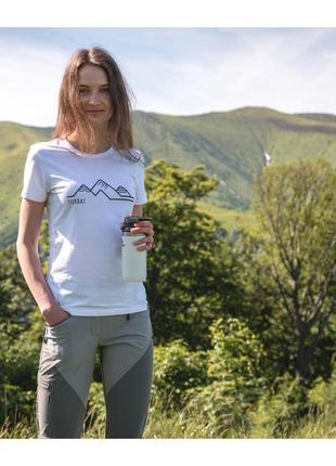 Футболка жіноча turbat logo 3 wmn white - xl - білий - ж