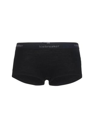 Термошорти icebreaker 175 everyday boy shorts black, s (104 47...6 фото
