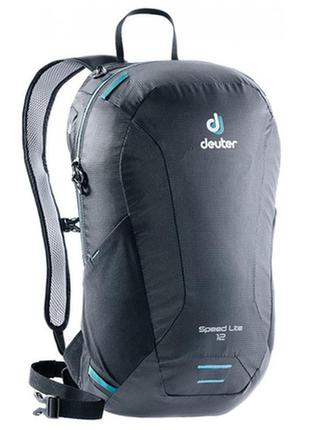 Рюкзак deuter speed lite 12 колір 7000 black з поясним ременем...