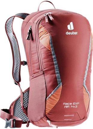 Рюкзак deuter race exp air колір 5907 redwood-paprika (3204421...