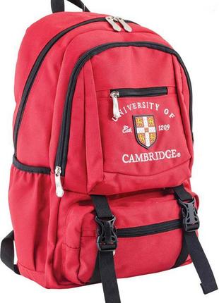 Рюкзак для підлітків yes ca 079, червоний, 31*43*13 (554030)