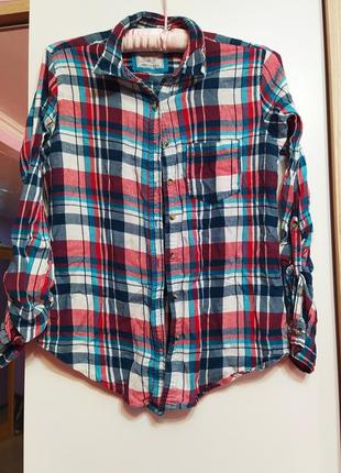Рубашка в клетку atmosphere 10 лет