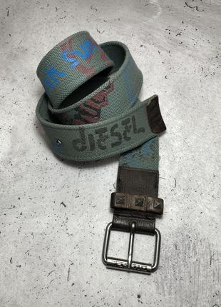 Diesel vintage graffiti belt,винтажный граффити ремень дизель