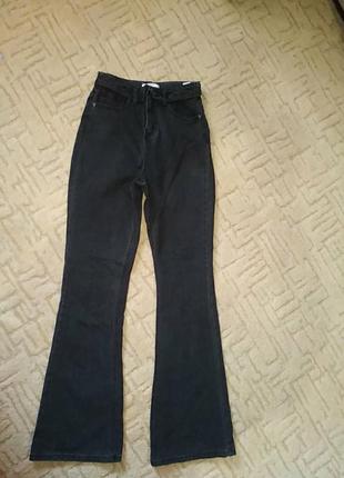Классные джинсы м/л для высоких с высокой посадкой1 фото