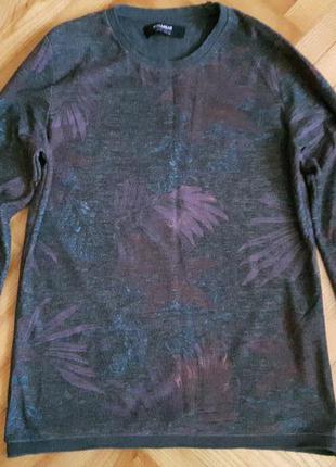 Стильный трикотажный свитшот от pull&bear! p.-m