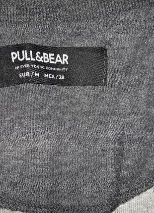 Стильный трикотажный свитшот от pull&bear! p.-m 4