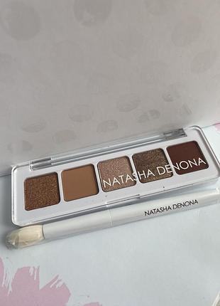 Natasha denona mini nude eyeshadow palette роскошная нюдовая палетка