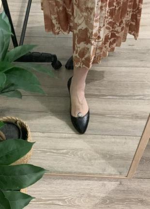 Туфлі жіночі 38 розмір з натуральної шкіри, тм broccoli7 фото