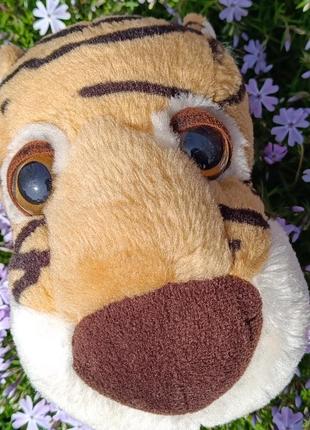 М'яка іграшка тигр глазастік велика голова big headz1 фото