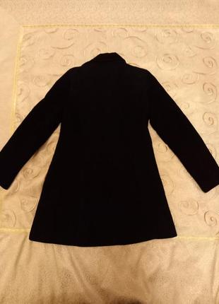Женское черное классическое пальто next3 фото