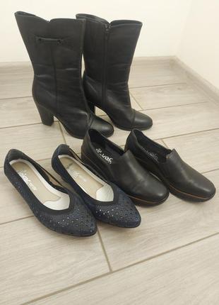 Туфли женские rieker 37 -7008 фото