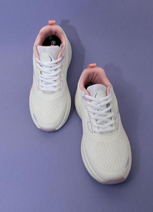 Жіночі кросівки текстильні білі демісезонні 38-41 кроссовки женские текстильные6 фото