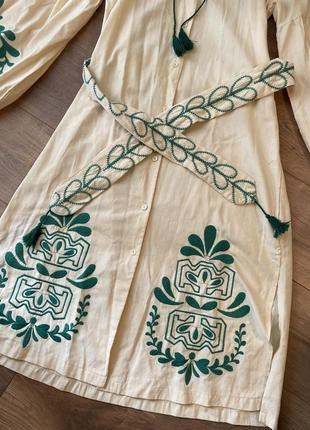 Сукня вишиванка платье натуральна тканина3 фото