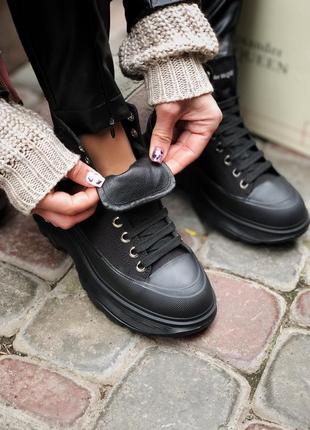 Aleksandr mcqueen ботинки женские маквины6 фото