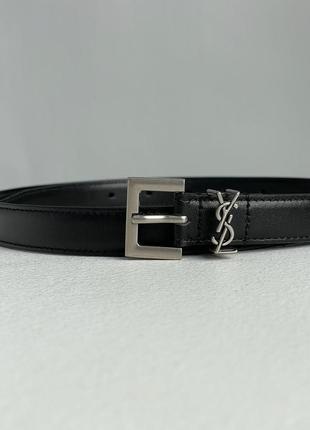 Yves saint laurent belt silver 2.0