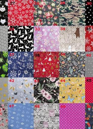 Багаторазові прокладки з тканини для критичних днів з квітами на чорному. великий вибір тканин.9 фото