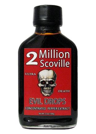 Острый соус 2,000,000 shu "evil drops"
