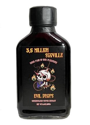 Острый соус 3,500,000 shu "evil drops"