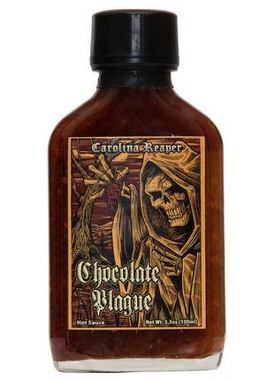 Острый соус 1000000 shu!!! carolina reaper "chocolate plague".1 фото