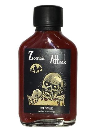 Острый соус carolina reaper 670 000 scoville units. "zombie attack"
