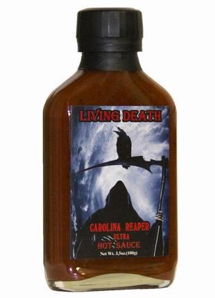 Острый соус 1300000 shu. carolina reaper "living death"