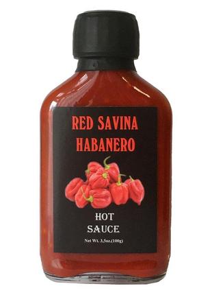 Острый соус 400,000 shu "red savina habanero"