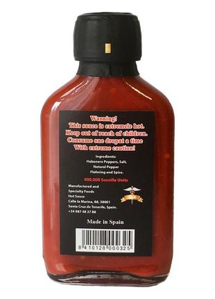 Острый соус 400,000 shu "red savina habanero" 2