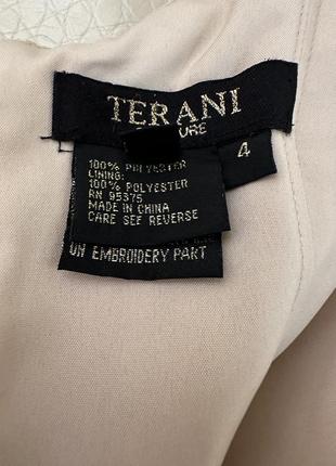 Платье terani couture оригинал нарядное вечернее10 фото