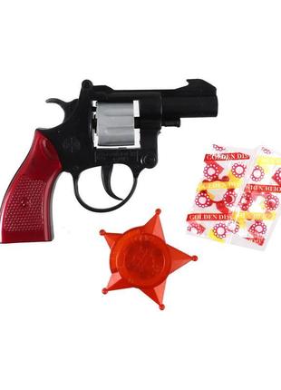 Револьвер іграшковий під пістони зі значком 238