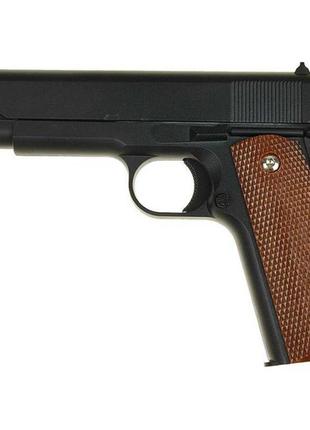 Пістолет пневматичний страйкбольный galaxy g13 (colt m1911 cla...