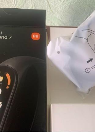 Ремінець для xiaomi mi band 7 (оригінал) резина