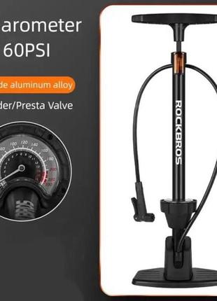 Насос вело rockbros pump 160psi (алюміній)