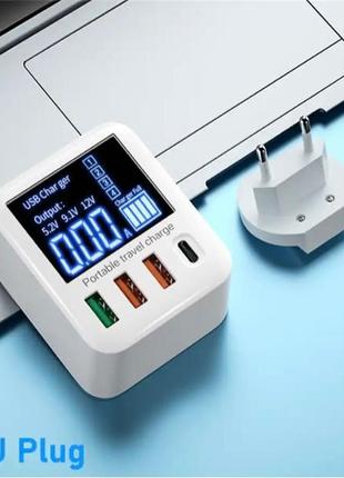 Зарядний пристрій asometech 40w usb pd