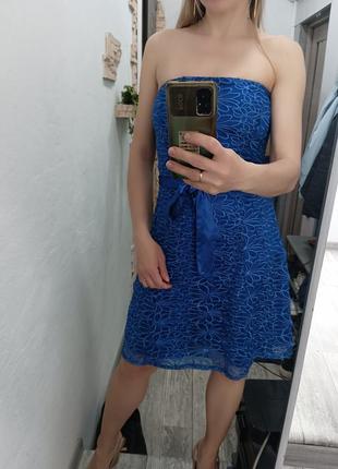 Ефектна гіпюрова сукня! вогонь. с-м