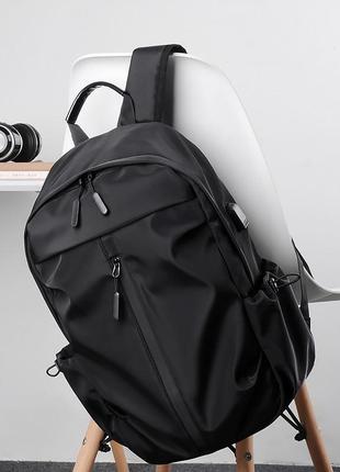 Рюкзак для ноутбука 16" lesko 3030 black 20-35l з usb-роз'ємом...4 фото