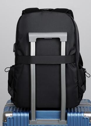 Рюкзак для ноутбука 16" lesko 3030 black 20-35l з usb-роз'ємом...5 фото