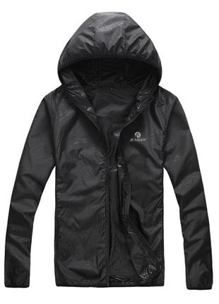 Вітровка велосипедна x-tiger xm-cgy-16201 black 2xl чоловіча к...