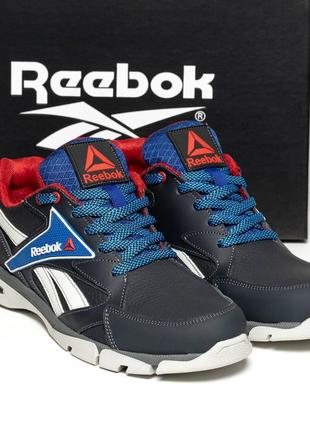 Мужские кожаные кроссовки reebok1 фото