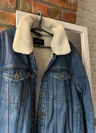 Неперевершина чоловіча джинсовка river island, яка доповнить ваш стильний образ і додасть комфорту