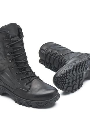 Тактичні зимові берці чорні армійські черевики військові зсу
