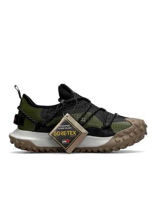 Мужские кроссовки nike acg mountain fly low khaki black7 фото