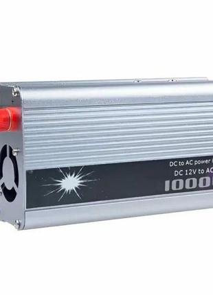 Інвертор (перетворювач) 12-220в 1000вт doxin