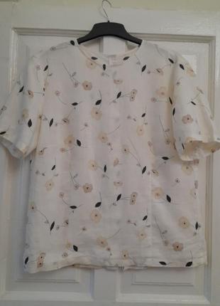 Блуза натур.з льна.2 фото