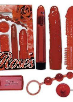 Набір секс іграшок для пари, комплект інтимних іграшок 9 предм...