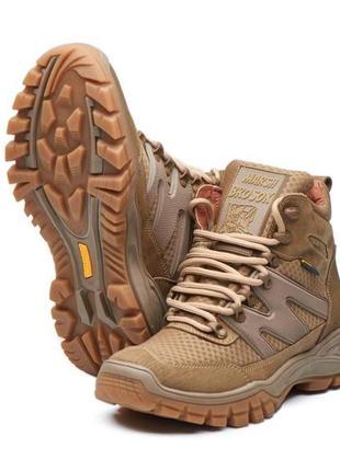 Тактичні літні черевики койот військові армійські черевики шту...