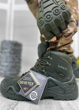Тактичні черевики lowa хакі
