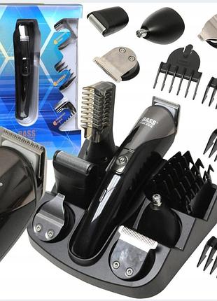 Машинка для стрижки волос 12в1 bass(польша)