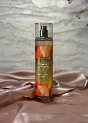 Парфумований спрей для тіла та волосся bath and body works calypso clementine оригінал.